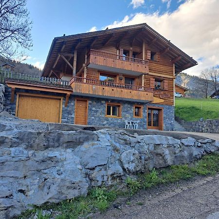 Appartement Cosy Face Aux Aravis Le Grand-Bornand Extérieur photo