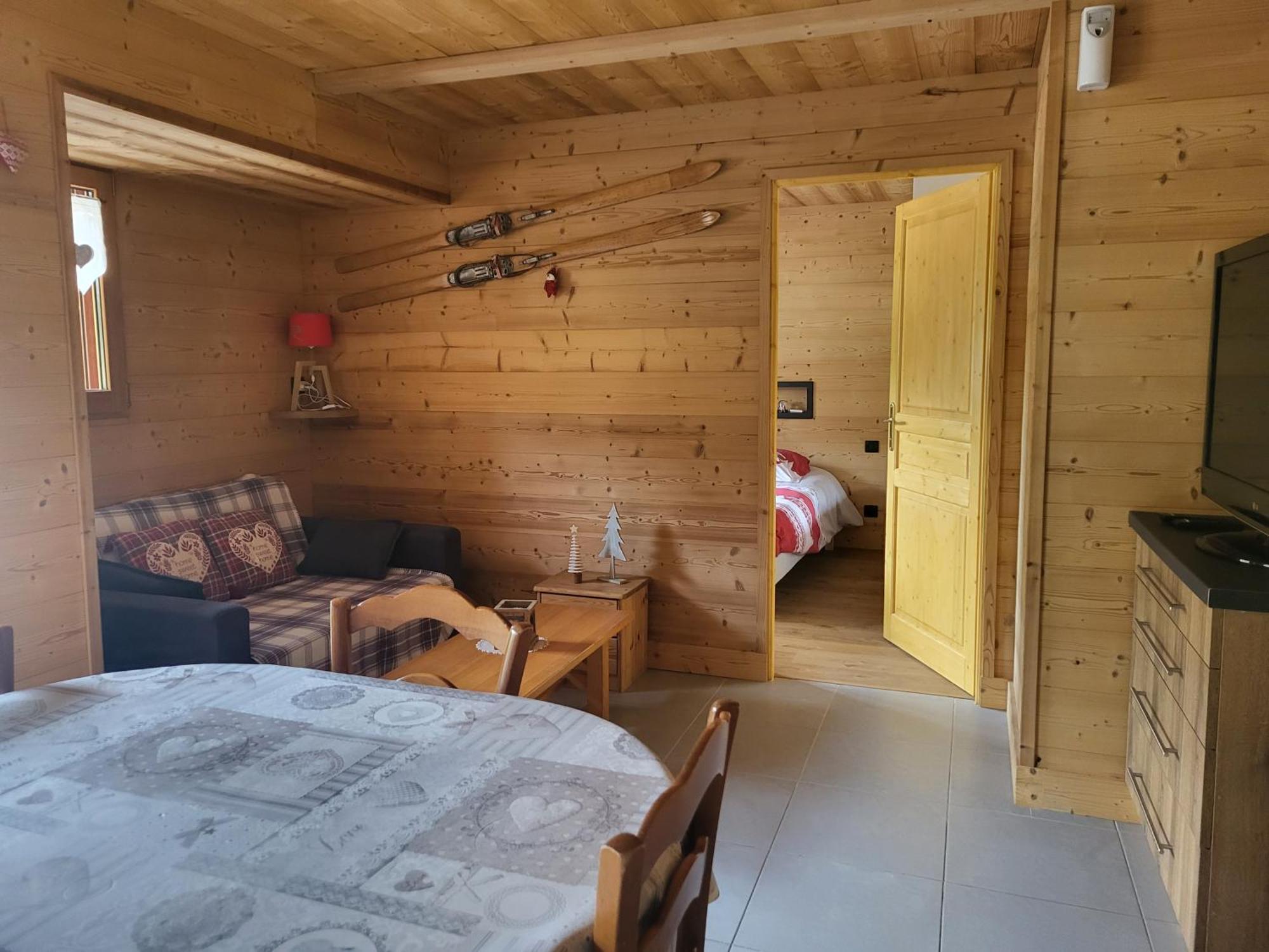 Appartement Cosy Face Aux Aravis Le Grand-Bornand Extérieur photo